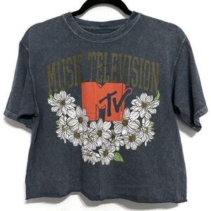 MTV floral washed t shirt. Brand new with tags. Women’s size large